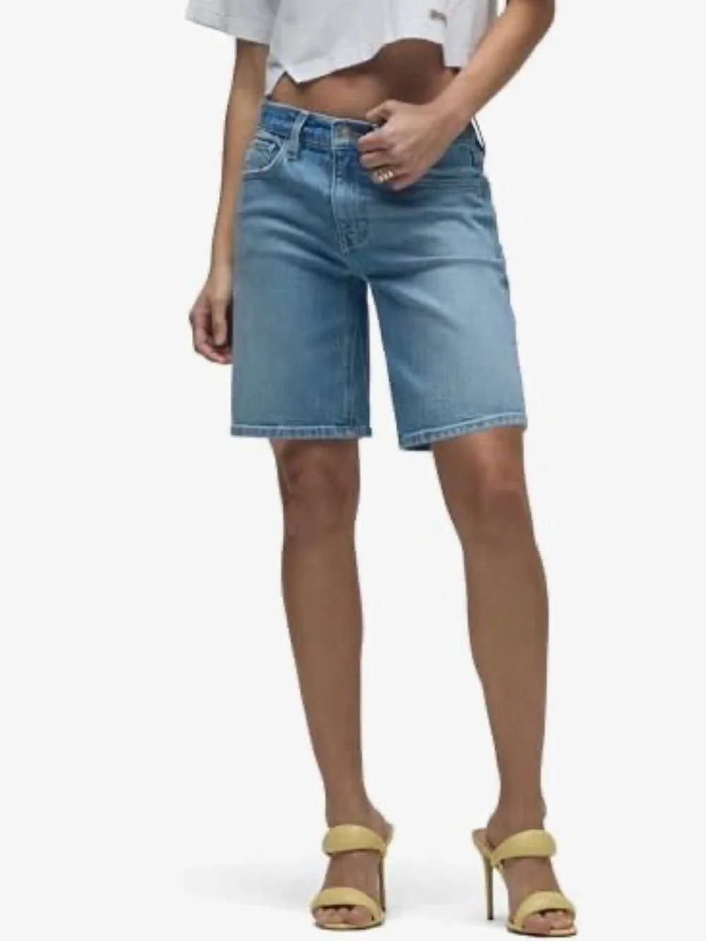 NWT Hudson London Low-Rise Long Short
